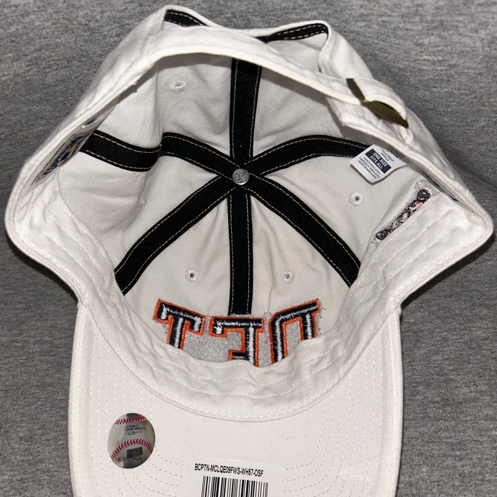 ⚾️🐯 Detroit Tigers Marquee Relaxed Fit Adjustable White Hat 🐯⚾️ - Picture 13 of 13